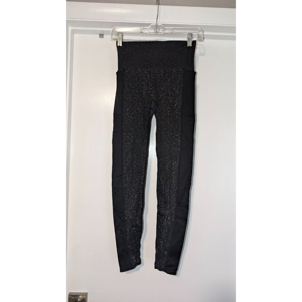 PINK Victorias Secret Yoga Leggings Glitter Sm